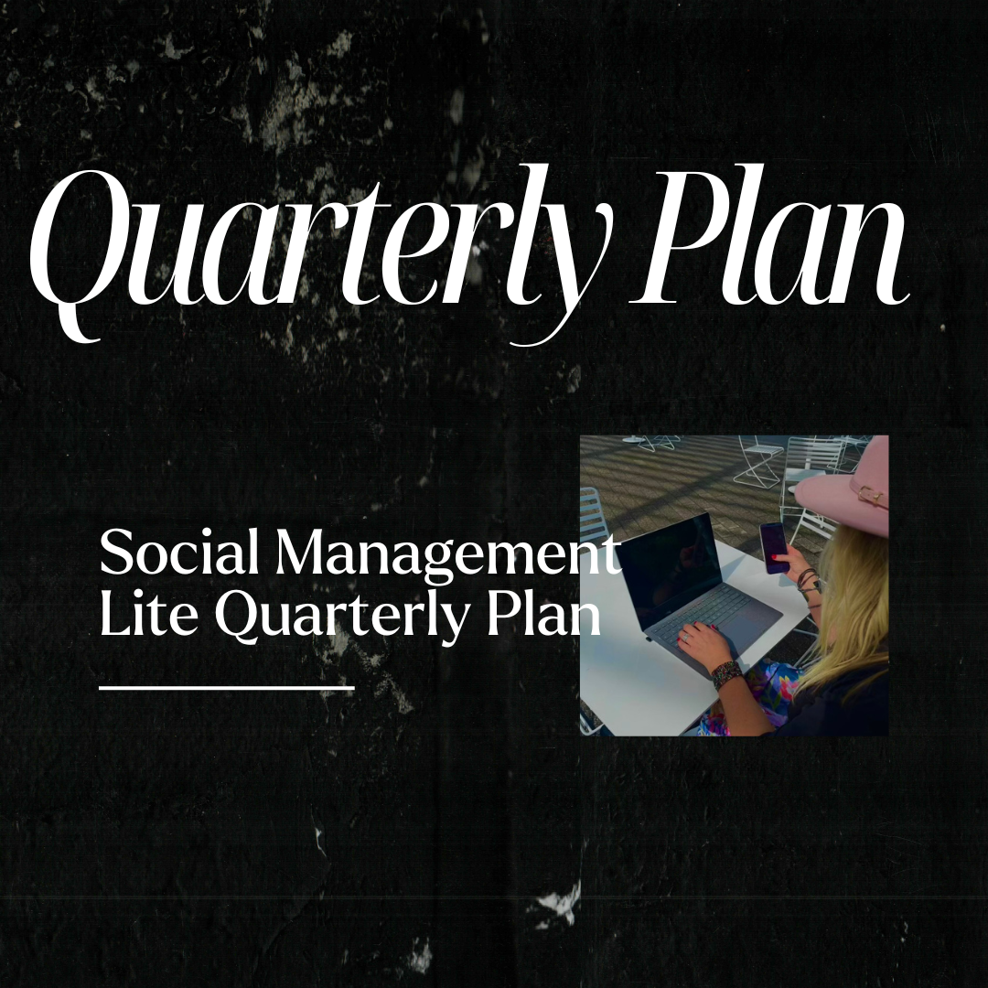 Social Management Lite Quarterly Plan