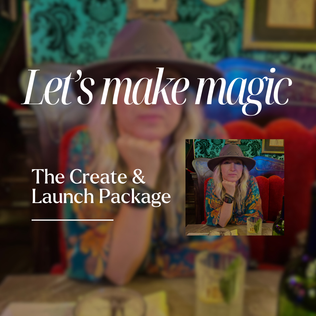 The Create & Launch Package (3 monthly payments)
